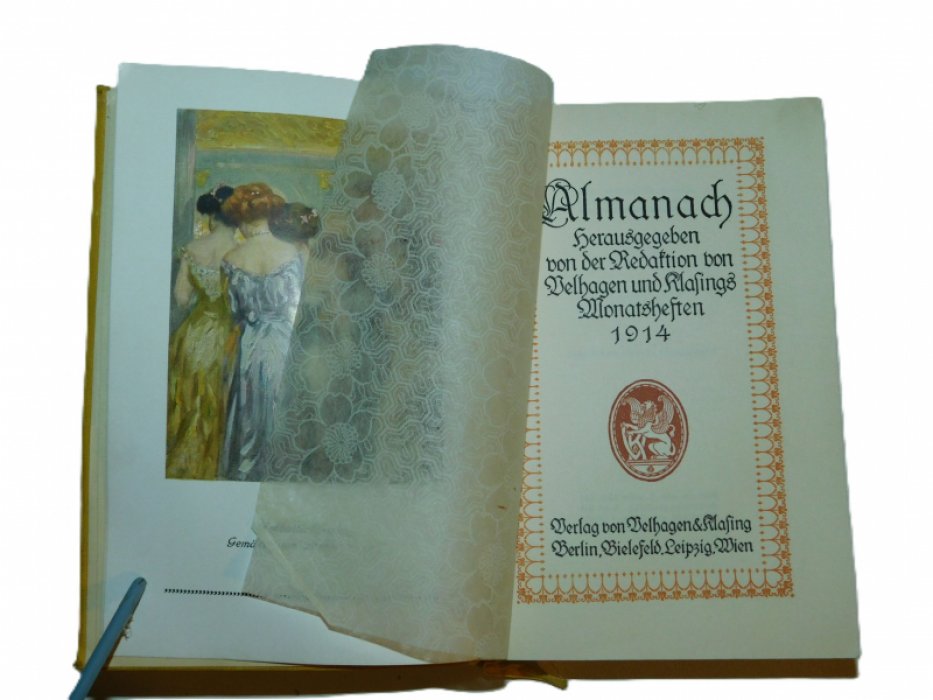 Velhagen und Klasings Almanach 1914 г.