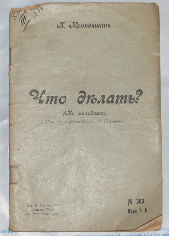 Кропоткин П. Что делать?(к молодежи)