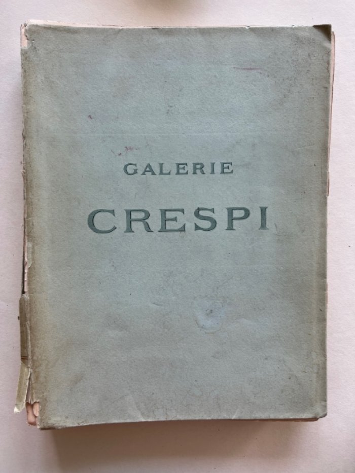 Marcel Nicolle. Galerie Crespi.