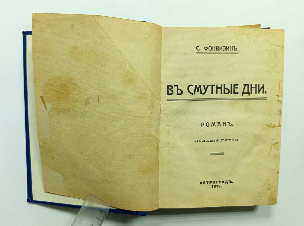 Фонвизин, С. В смутные дни.