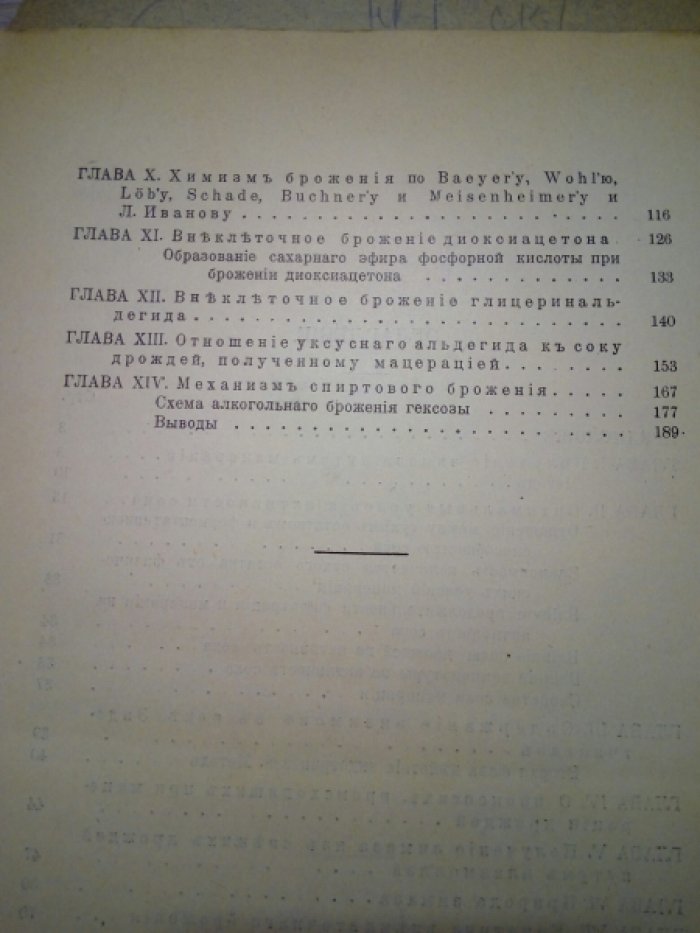 Лебедев А. Химические исследования над внеклеточным спиртовым брожением.