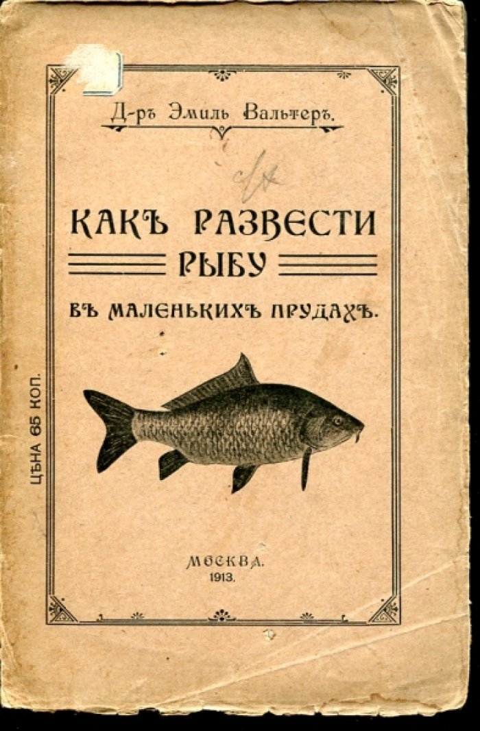 Вальтеръ Эмиль. Какъ развести рыбу въ маленькихъ прудахъ.