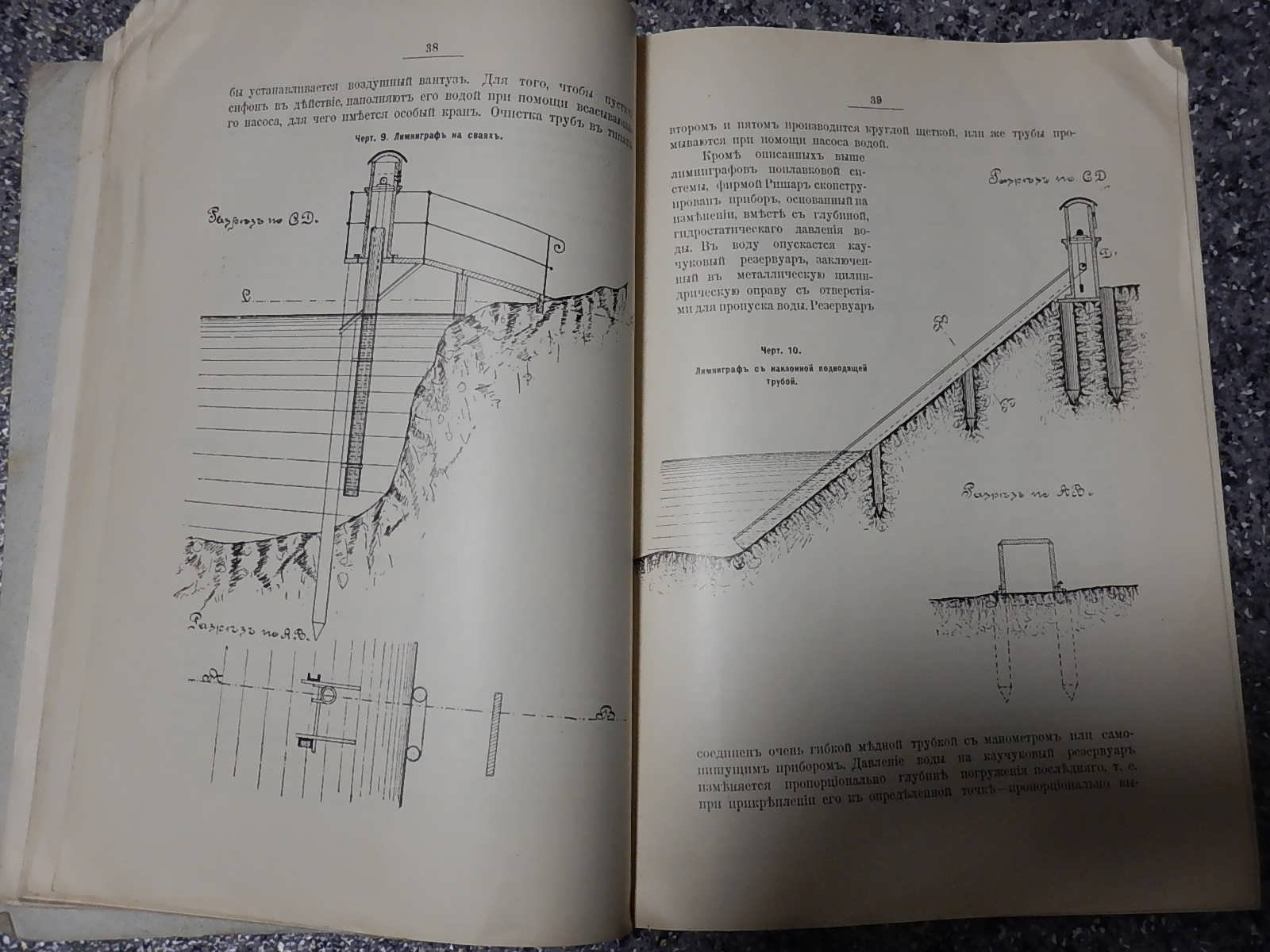Отчет гидрометрической части за 1910 -12 гг. Часть 2. Отдельные работы и организационные записки.