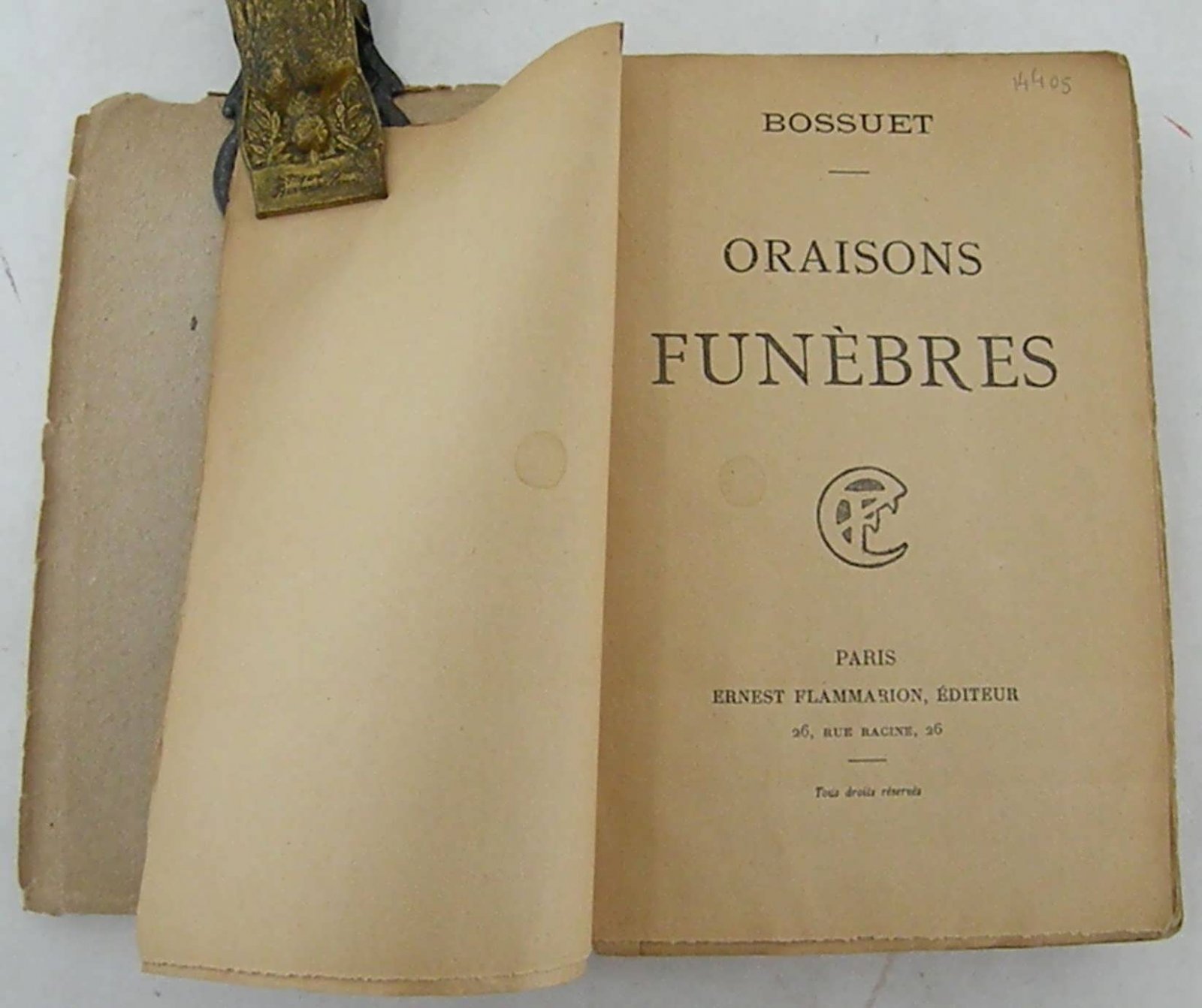 Bossuet, Jacques-B?nigne (Боссюэ, Жак-Бенинь). Oraisons fun?bres. (Надгробные речи).