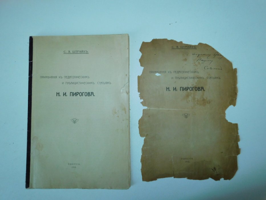 Штрайх, С. Примечания к педагогическим и публицистическим статьям Н.И. Пирогова.
