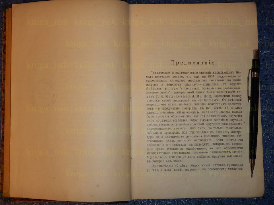 Фарион В. Химия высыхающих масел.
