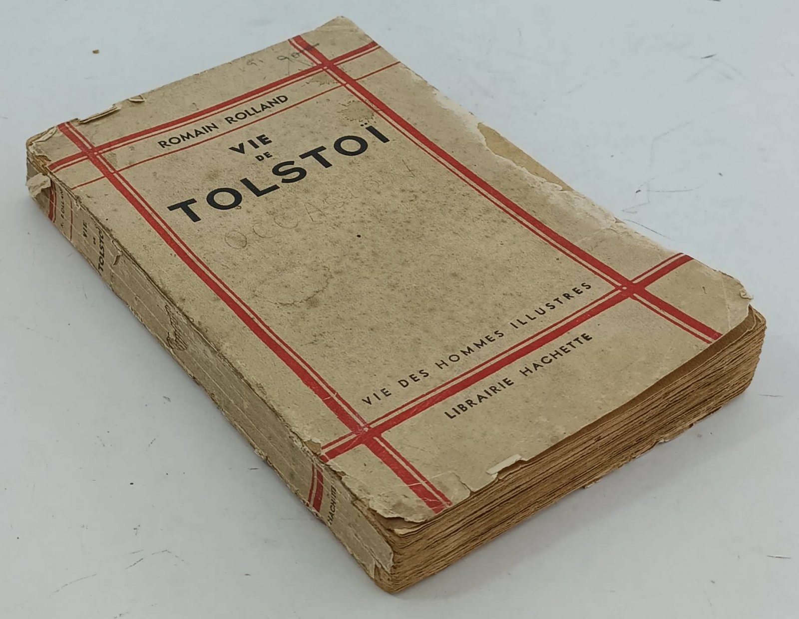 Rolland, Romain (Роллан, Ромен). Vie de Tolstoi. Жизнь Толстого).