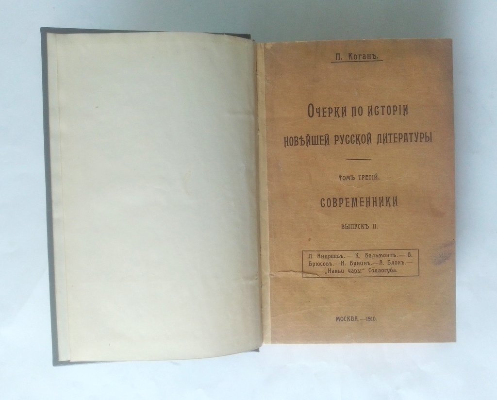 Коган, П. Очерки по истории.