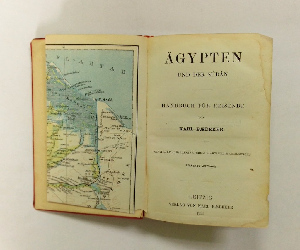 Baedeker, Karl. Agypten und der Sudan (Египет и Судан).