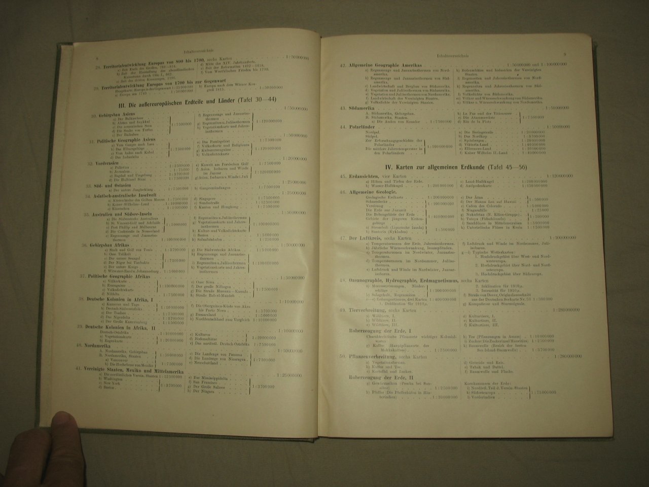 Haack-von Seydlitz. Oberstufen-Atlas fur hohere Lehranstalten./ Атлас для средней школы для старших классов.