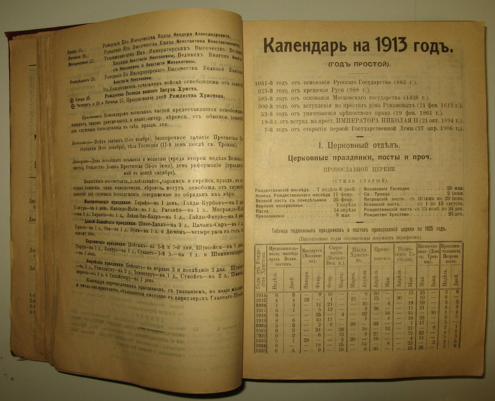 Кавказский календарь на 1913 г. (LXVIII г.)