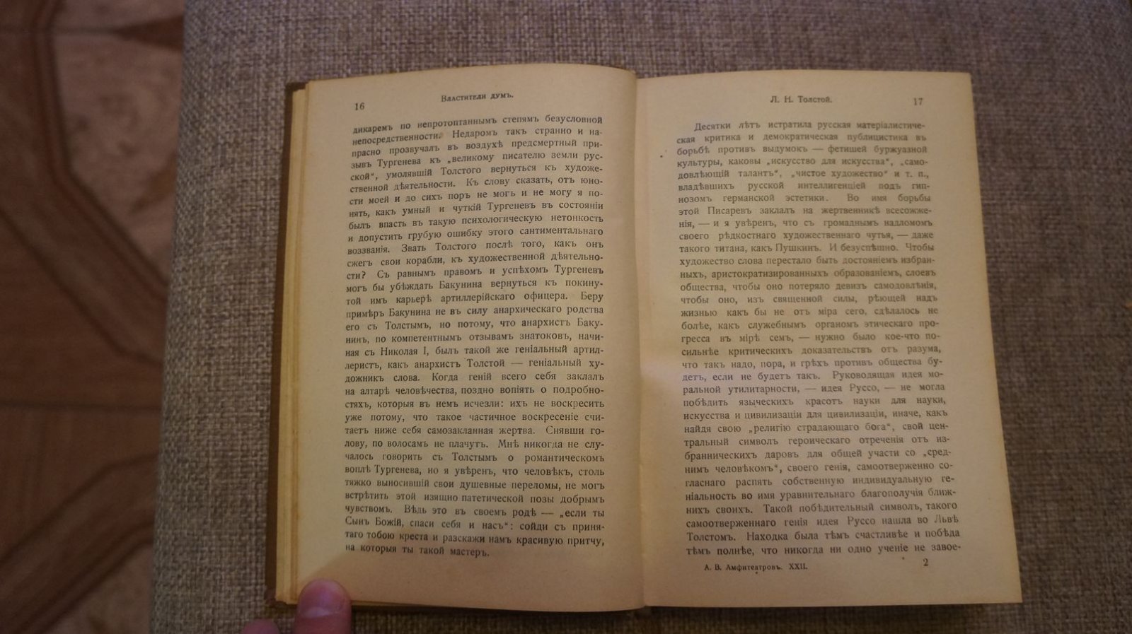 Амфитеатров А.В Собрание сочинений А.В.Амфитеатрова. Том 22. Властители дум.