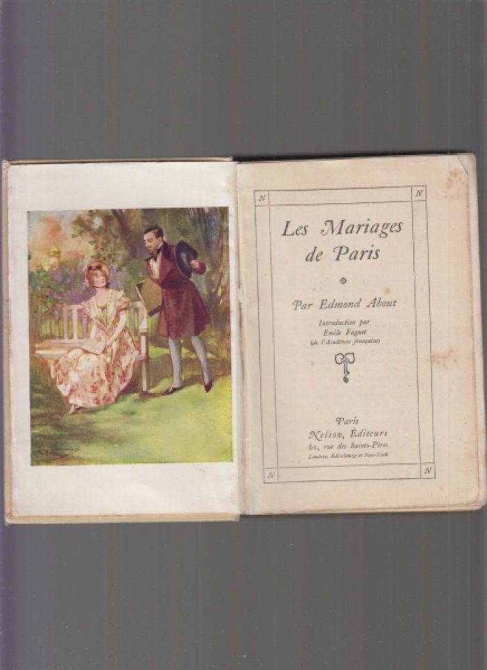 About Edmond. Les Mariages de Paris./Свадьбы в Париже.