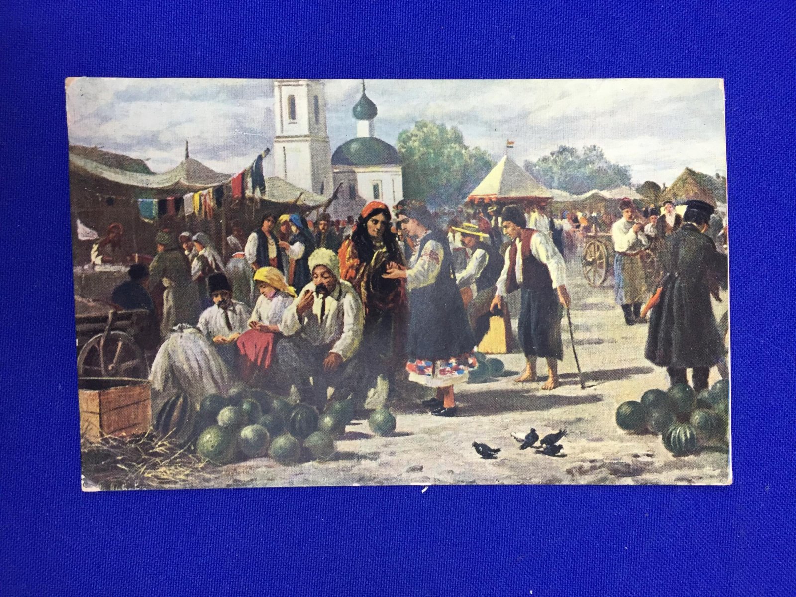 Ярмарка в Малороссии. г. Бендеры, Бессарабской губ.