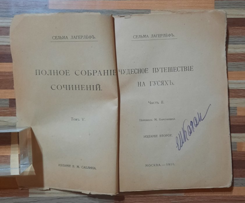 Лагерлеф Сельма. Чудесное путешествие на гусях. Часть вторая и третья.