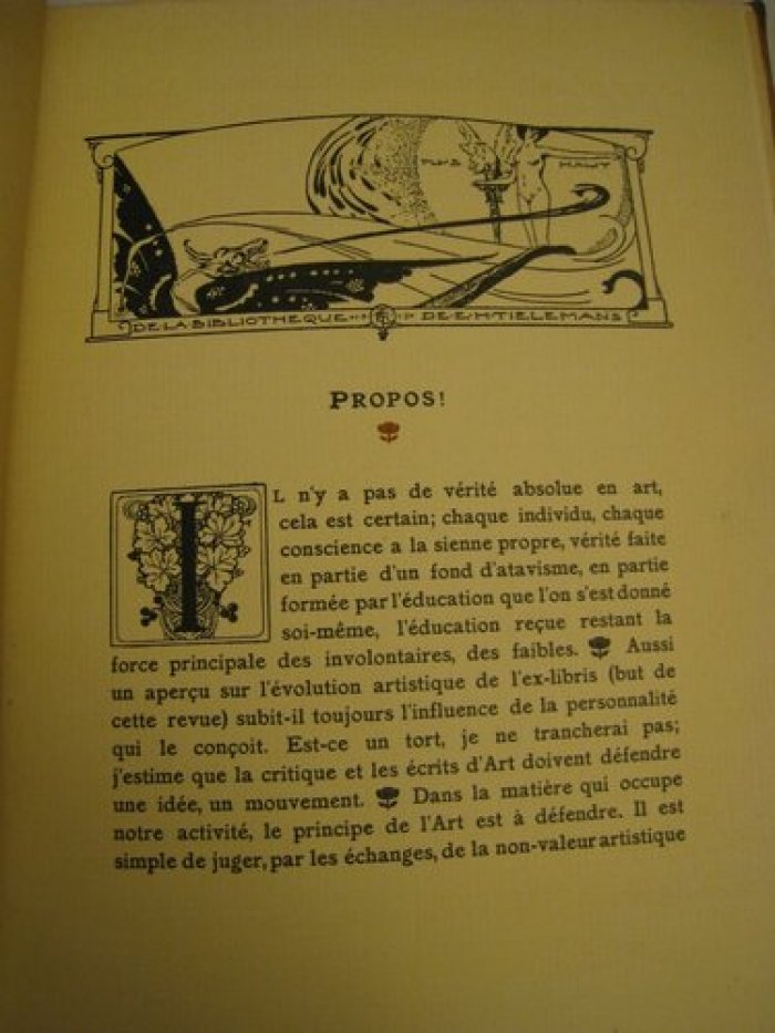 L`ex-libris.