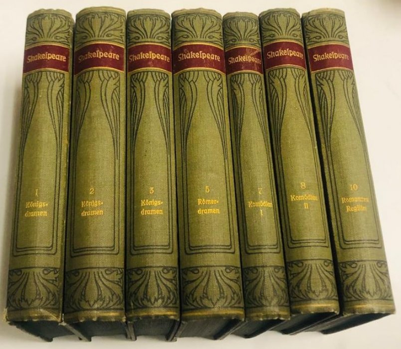 Shakespeares/ Шекспир. Dramatische Werke. Драматические произведения
