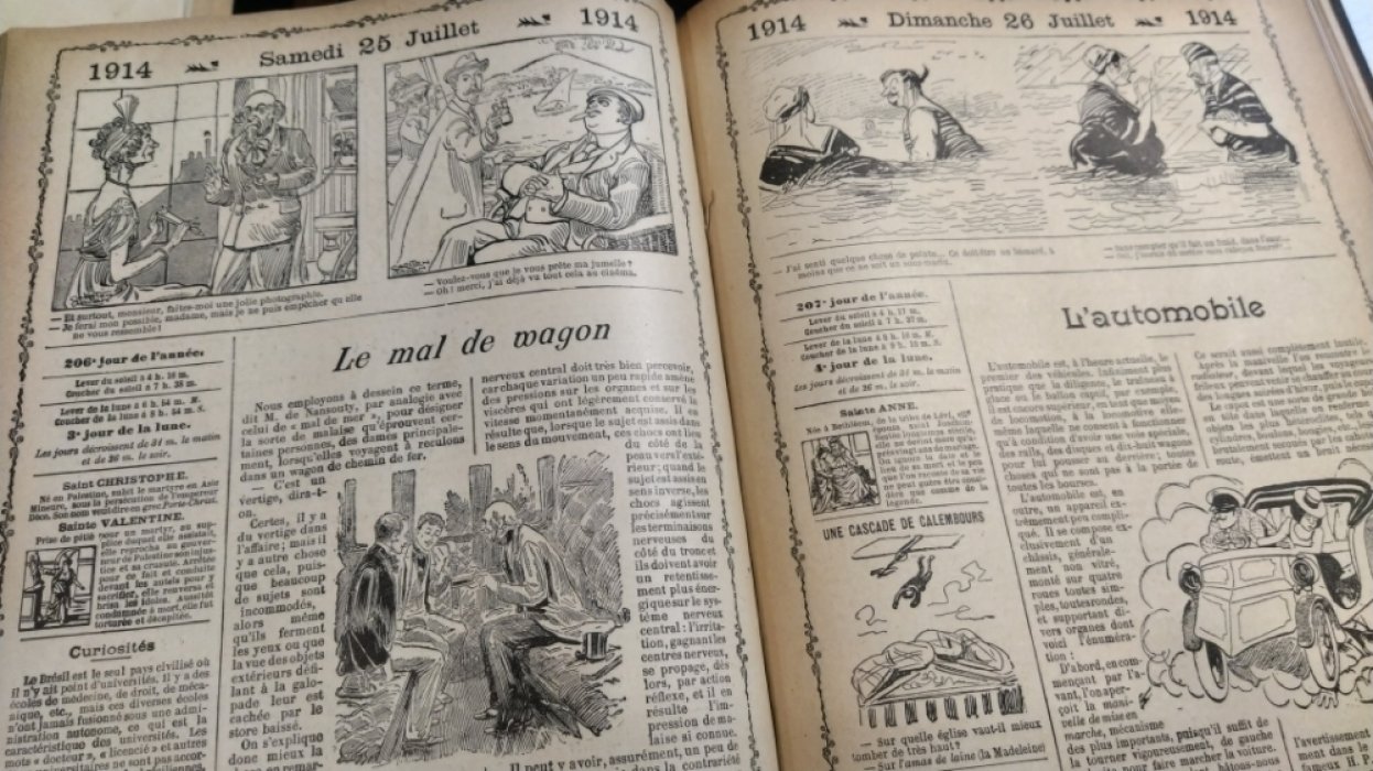 Almanach Vermot. Журнал за 1914 год
