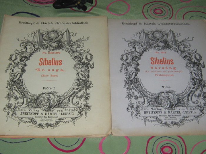 Sibelius Jean (Сибелиус Ян). En saga/ Eine Sage. (Сказка. Симфоническая поэма)