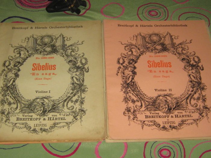 Sibelius Jean (Сибелиус Ян). En saga/ Eine Sage. (Сказка. Симфоническая поэма)