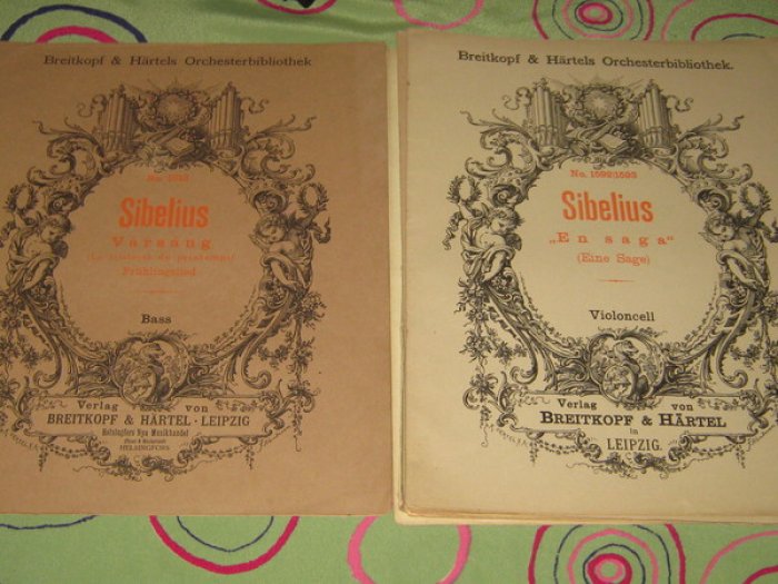 Sibelius Jean (Сибелиус Ян). En saga/ Eine Sage. (Сказка. Симфоническая поэма)