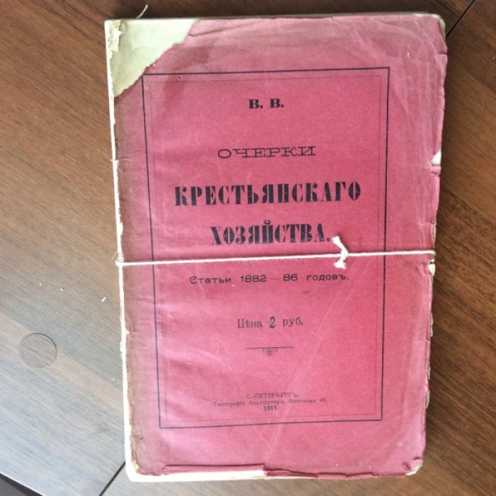 В.В. (Воронцов В.П.) Очерки крестьянского хозяйства.