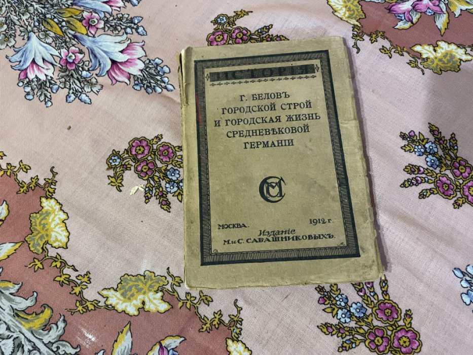Белов Г. Городской строй и городская жизнь средневековой Германии.