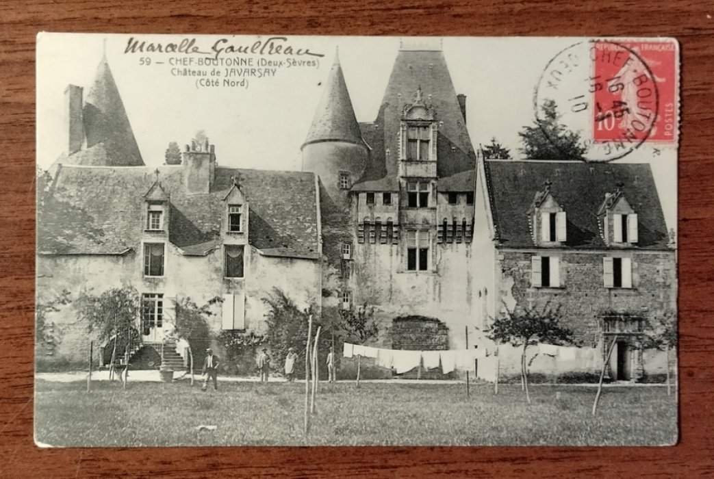 Chef-Boutonne (Deux-Sevres). Открытка
