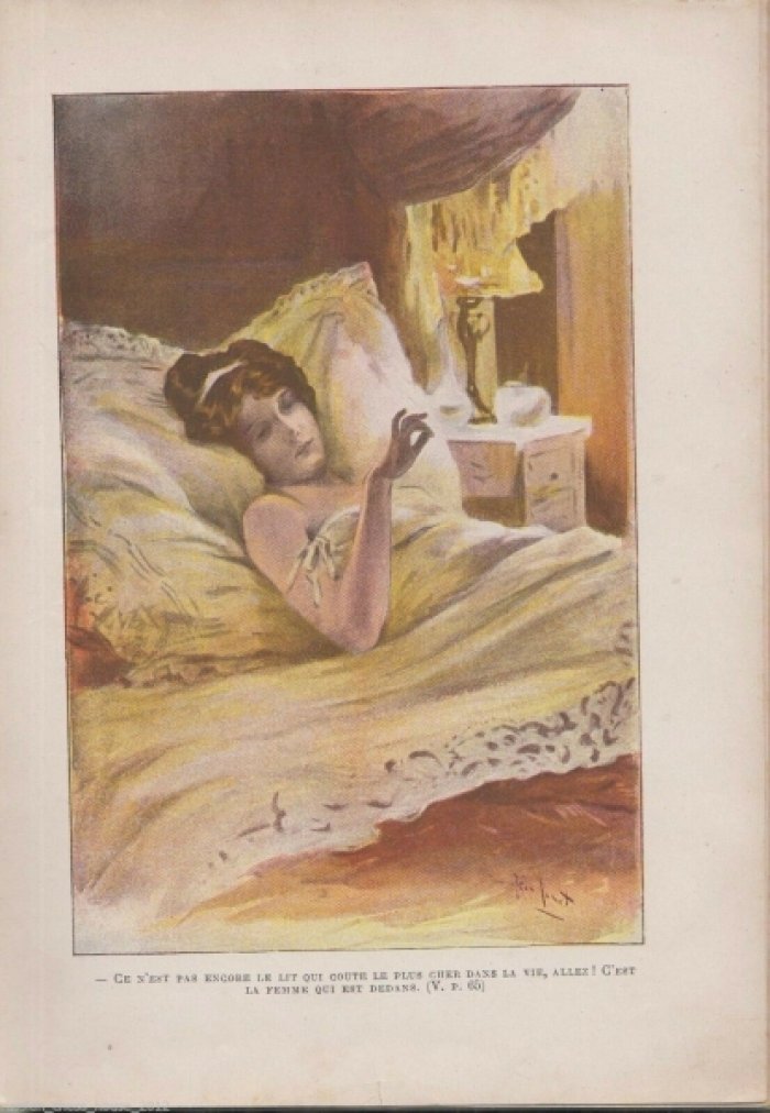 Henri Lavedan.Лаведан Анри Le Lit. Кровать.