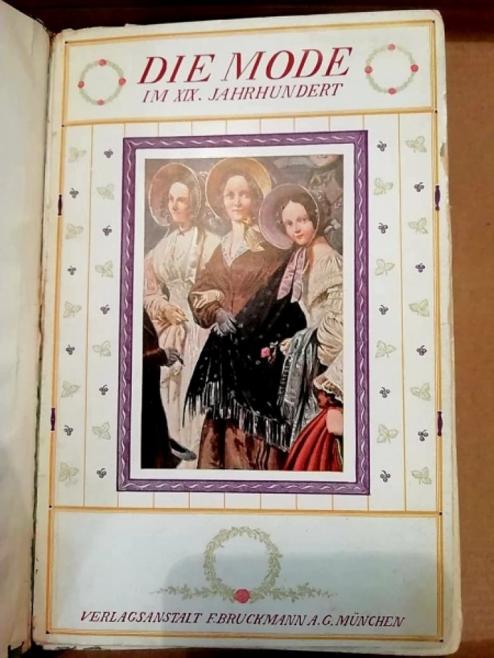 von Boehn, Max. Die Mode im neunzehnten Jahrhundert (Мода в 19-м столетии. На немецком языке)