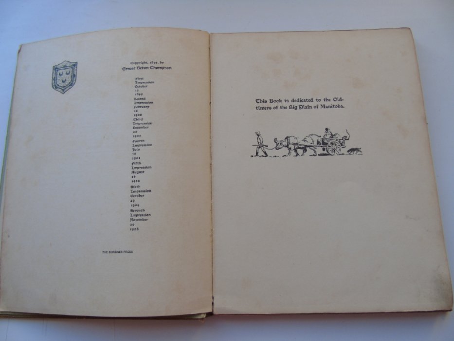 Seton Thompson Ernest / Сетон-Томпсон. The trail of the Sandhill Stag and and 60 Drawings.