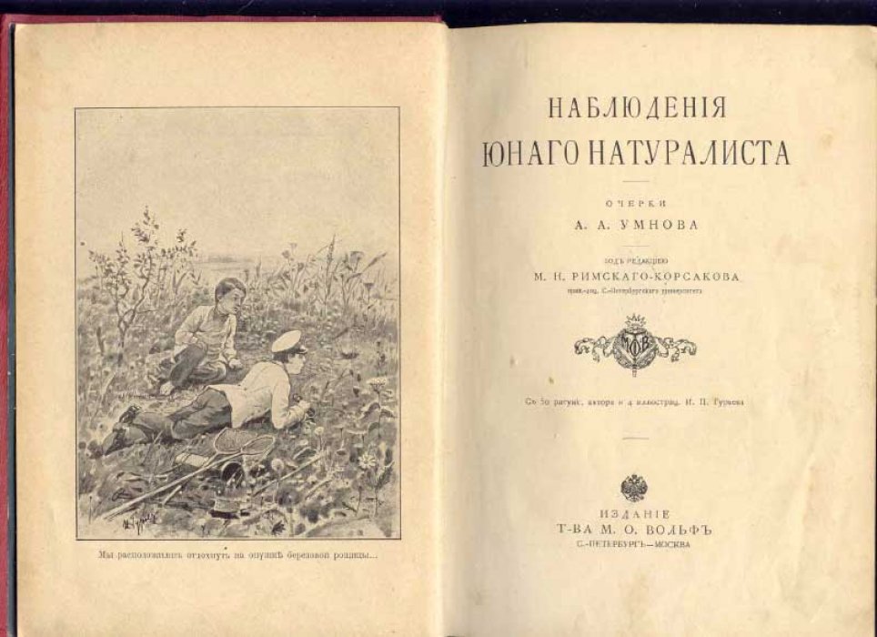 Умнов А. Наблюдения юного натуралиста.