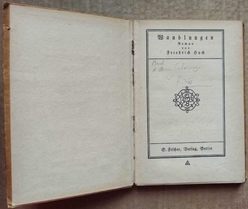 Huch Friedrich./ Хух Фридрих. Wandlungen./ Преобразования.