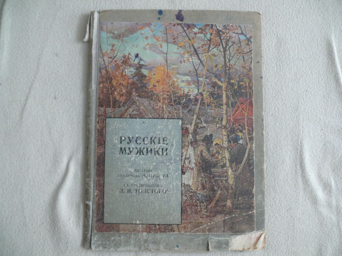 Русские мужики. Картины художника Н. Орлова с предисловием Льва Николаевича Толстого.