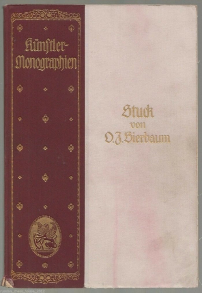 von H. Knackfub. Г фон Кнакфуб K?nstler Monographien.Stuck von D. J. Bierbaum. Mit 162 Abbildungen nach Gem?lden, Zeichnungen und Radierungen. Монографии Кюнстлера. Лепнина Бирбаума. С 162 иллюстрациями по картинам, рисункам и гравюрам.