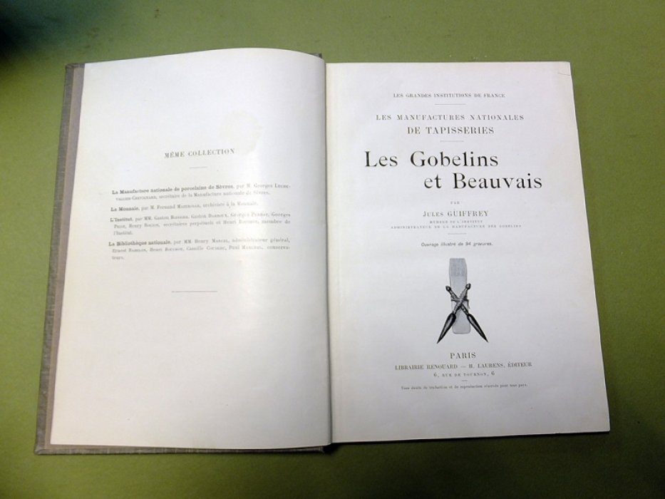 Гиффри Жюль (Guiffrey Jules). Гобелены мануфактуры Бове.