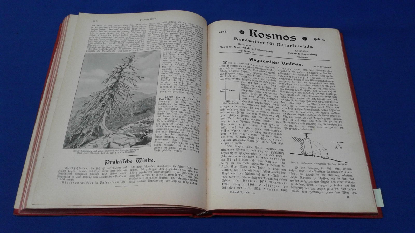 Kosmos. Handweiser fur Naturfreunde. Космос. Справочник для любителей природы.