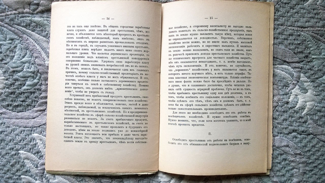 Пешехонов А.В. Сущность аграрной проблемы.