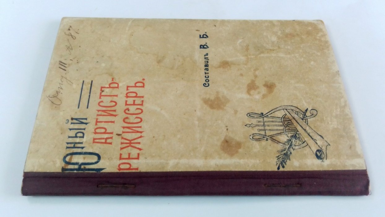 Юный артист-режиссер.