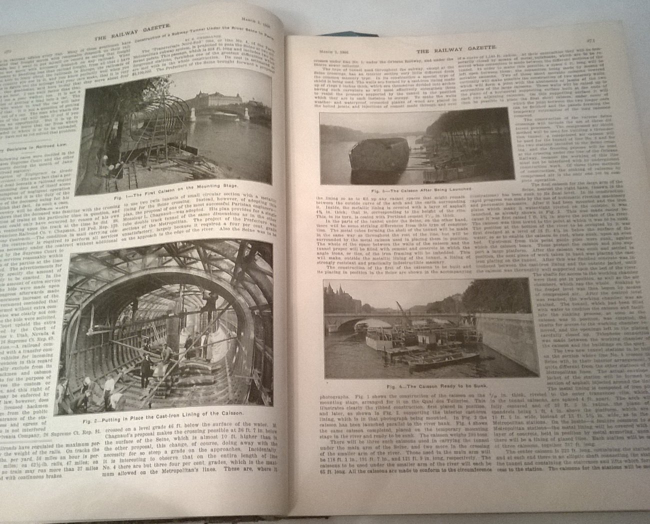 Железнодорожная газета ( Railway gazette). На английском языке. Полугодовой комплект январь- июнь 1906 г.