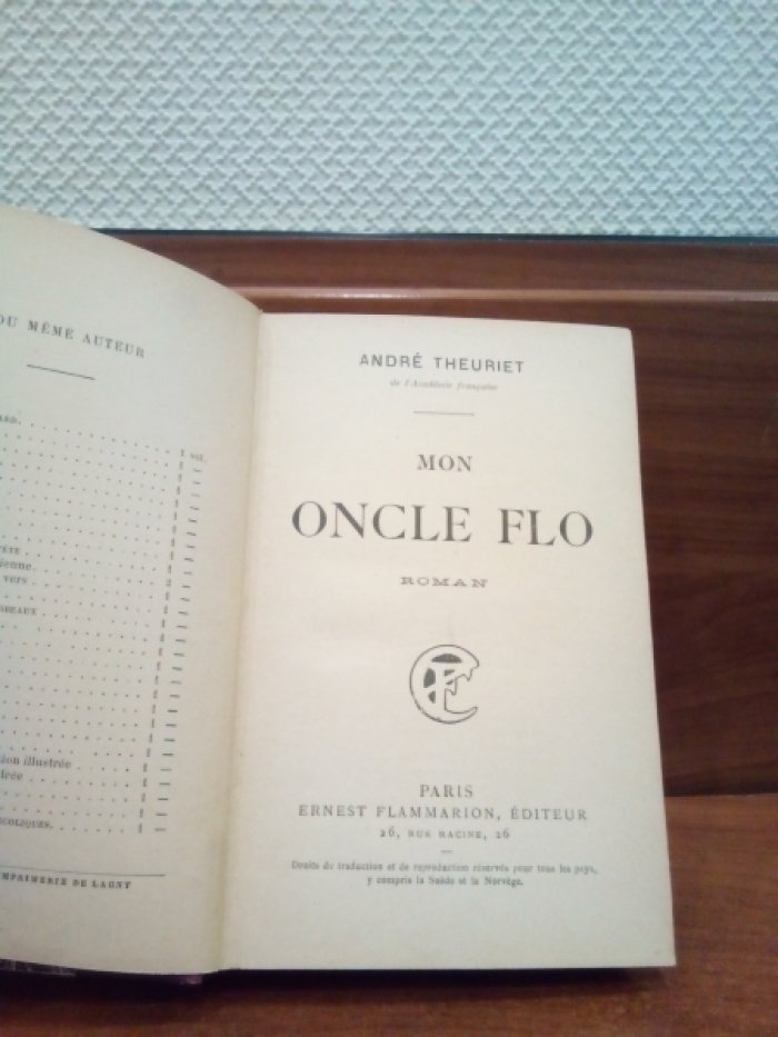 Andre Theuriet. Mon oncle Flo.