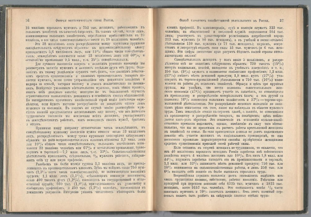 В.В. [Воронцов В.П.] Очерки экономического строя в России.