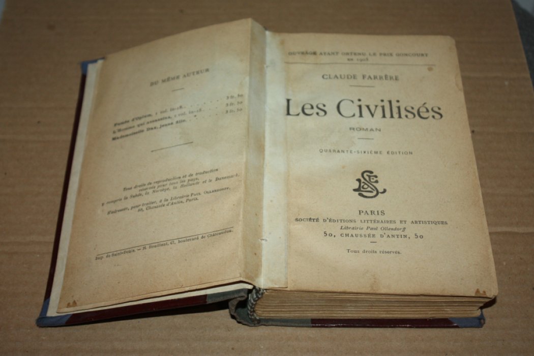 Claude Farrere. Les civilises.