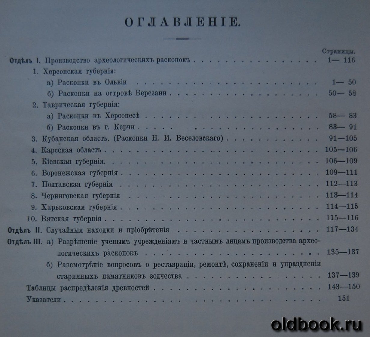 Отчет Императорской Археологической Комиссии за 1906 год.