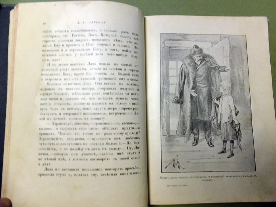 Чарская Л. Лизочкино счастье.
