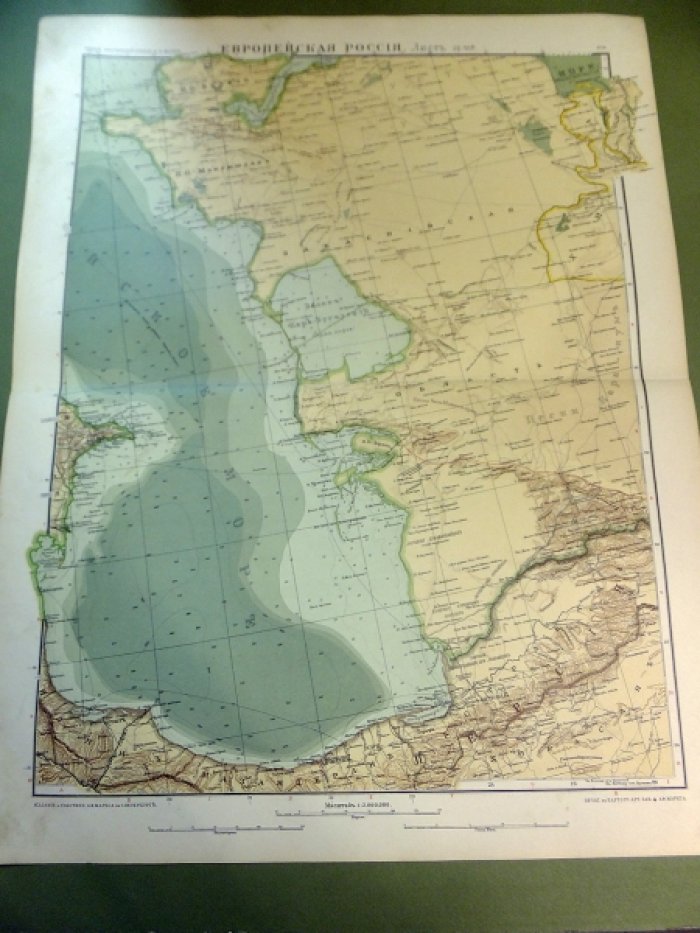 Каспийское море. Закаспийский край.