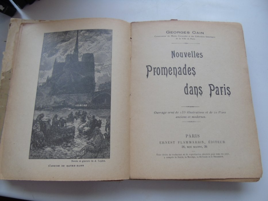 Cain Georges. Nouvelles Promenades dans Paris./Прогулки по Парижу.