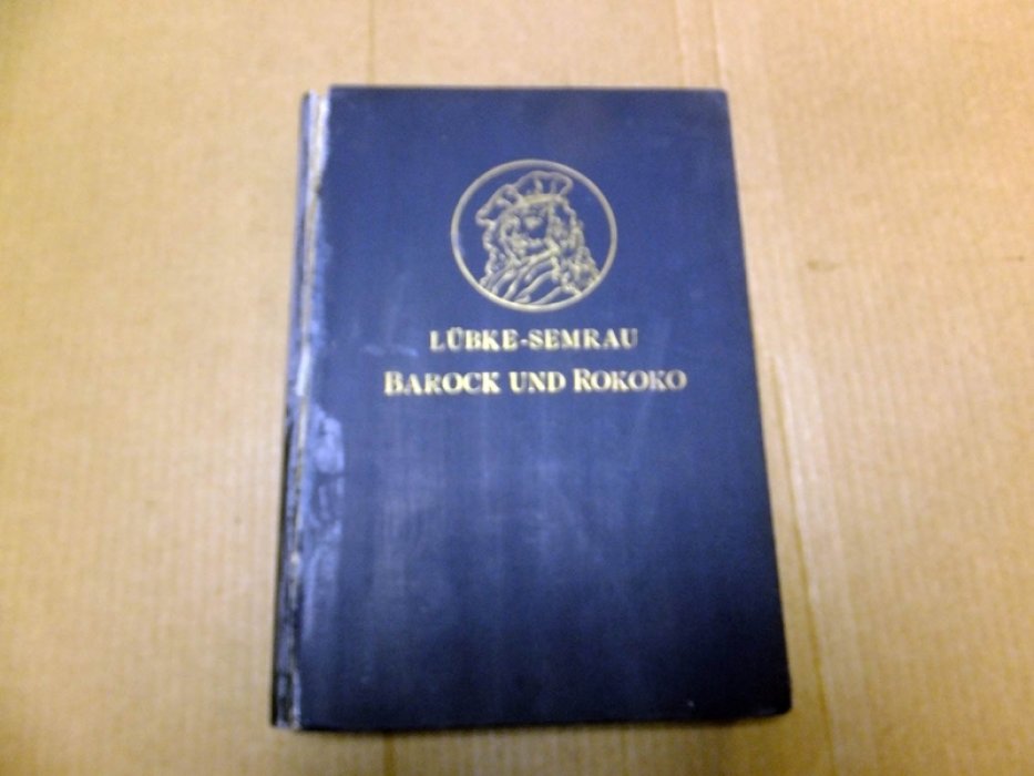 Semrau M. Искусство эпохи Барокко и Рококо (Die Kunst der Barockzeit und des Rokoko).