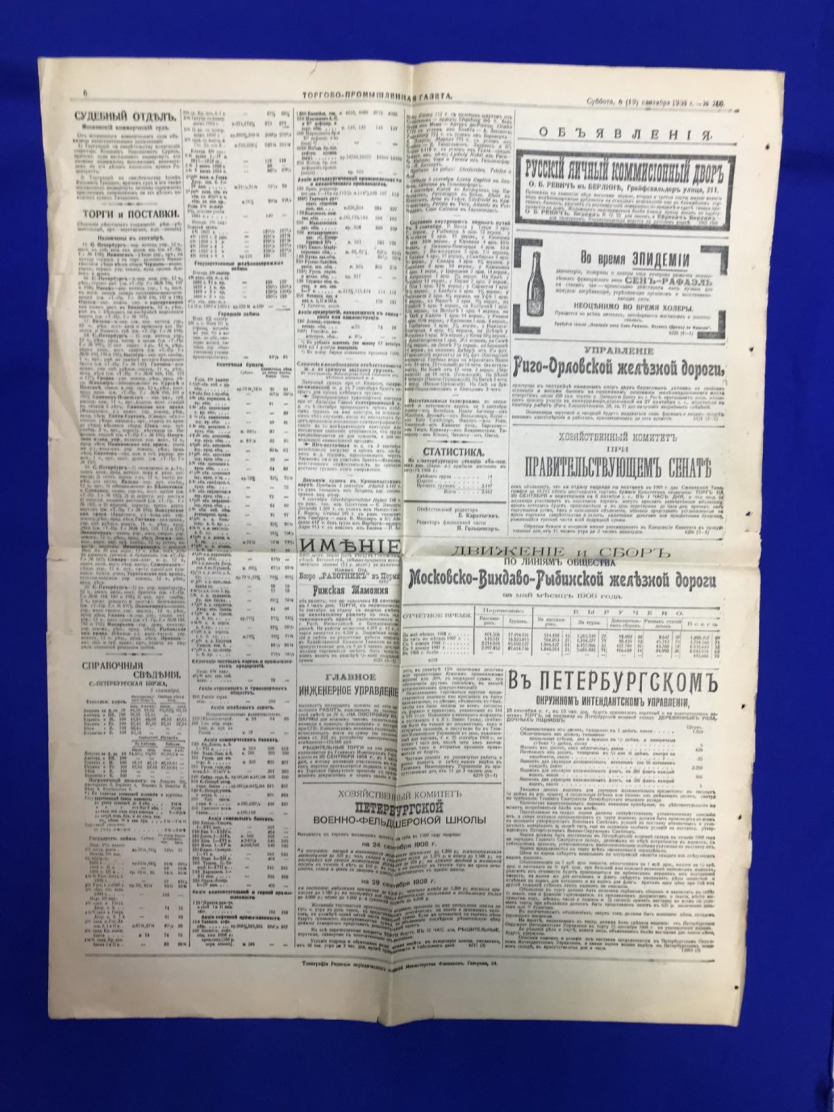 Торгово-промышленная газета. 1908г., № 200 (6 сентября).