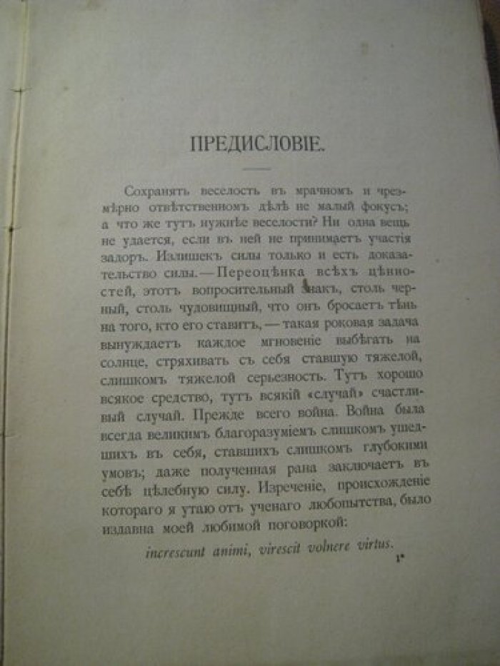 Ницше Ф. Сумерки идолов, или как философствуют молотом.